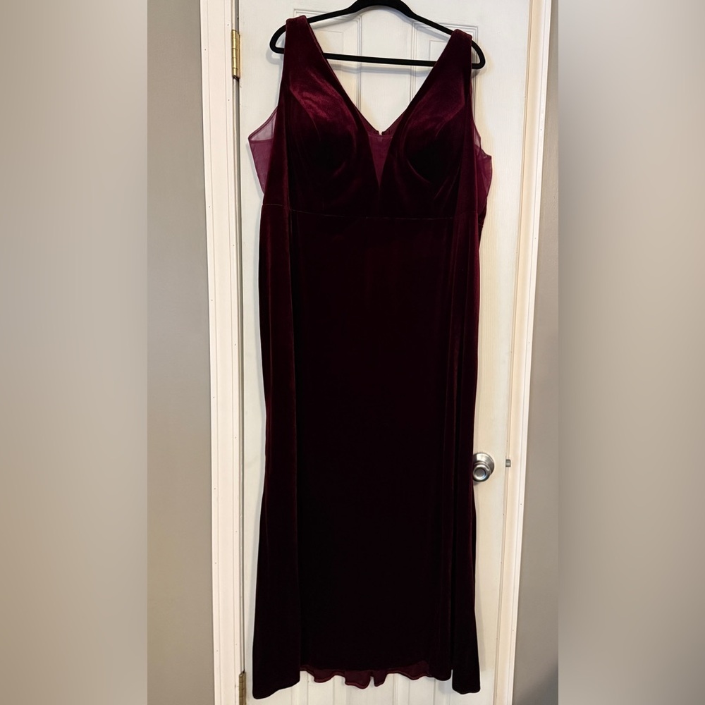 Azazie Rich Burgundy Dress
